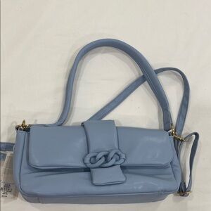 Baby blue crossbody